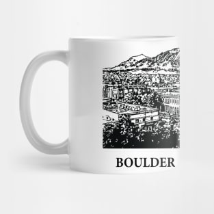 Boulder Colorado Mug